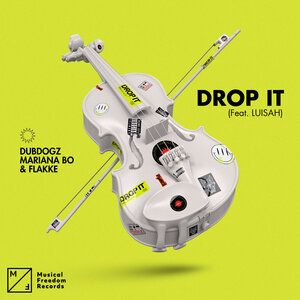 Логотип песни Drop It исполнителя Dubdogz, Flakkë, Mariana Bo, LUISAH