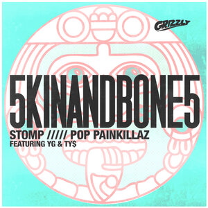 Логотип песни Pop Painkillaz исполнителя 5KINANDBONE5, YG, Ty Dolla $ign, Fred Wesley, Bernie Worrell
