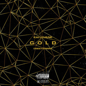 Логотип песни Gold исполнителя ONEEYEINSKY, Kai Lovane