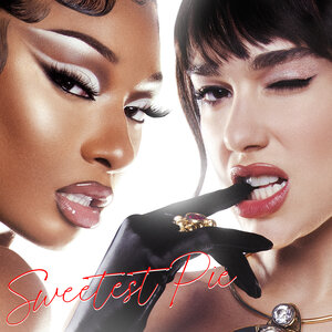 Логотип песни Sweetest Pie исполнителя Dua Lipa, Megan Thee Stallion