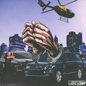 Логотип песни Handcuffs исполнителя Dice SoHo, Sauce Walka, Rizzoo, 5th Ward Jp