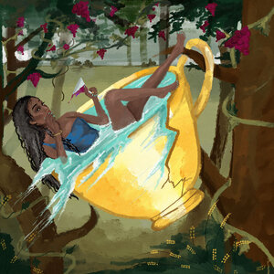 Логотип песни Tick исполнителя TeaMarrr, SiR