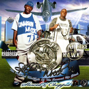 Логотип песни Hustle исполнителя Lil Keke, H.A.W.K., Lil’ Keke, Corey B, D Capo, Lil’ Head