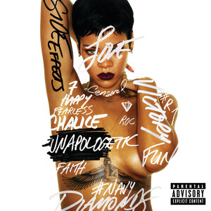 Логотип песни Nobody's Business исполнителя Rihanna, Chris Brown