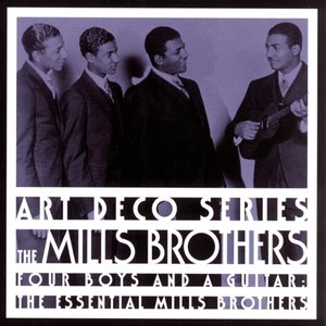Логотип песни Fiddlin' Joe исполнителя The Mills Brothers, Donald Mills