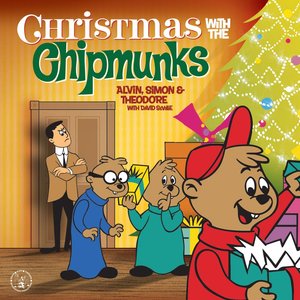 Логотип песни Frosty The Snowman исполнителя Alvin And The Chipmunks, David Seville